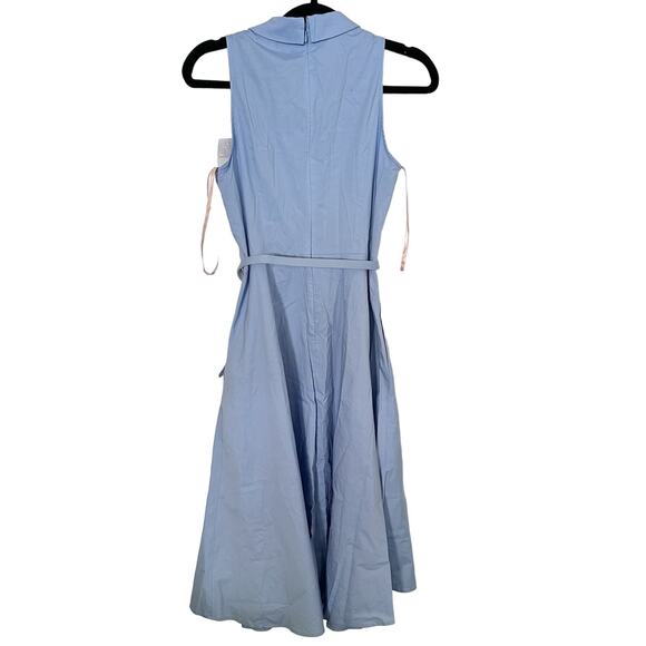 Gal Meets Glam Light Blue Midi Dress - Picture 5 of 6